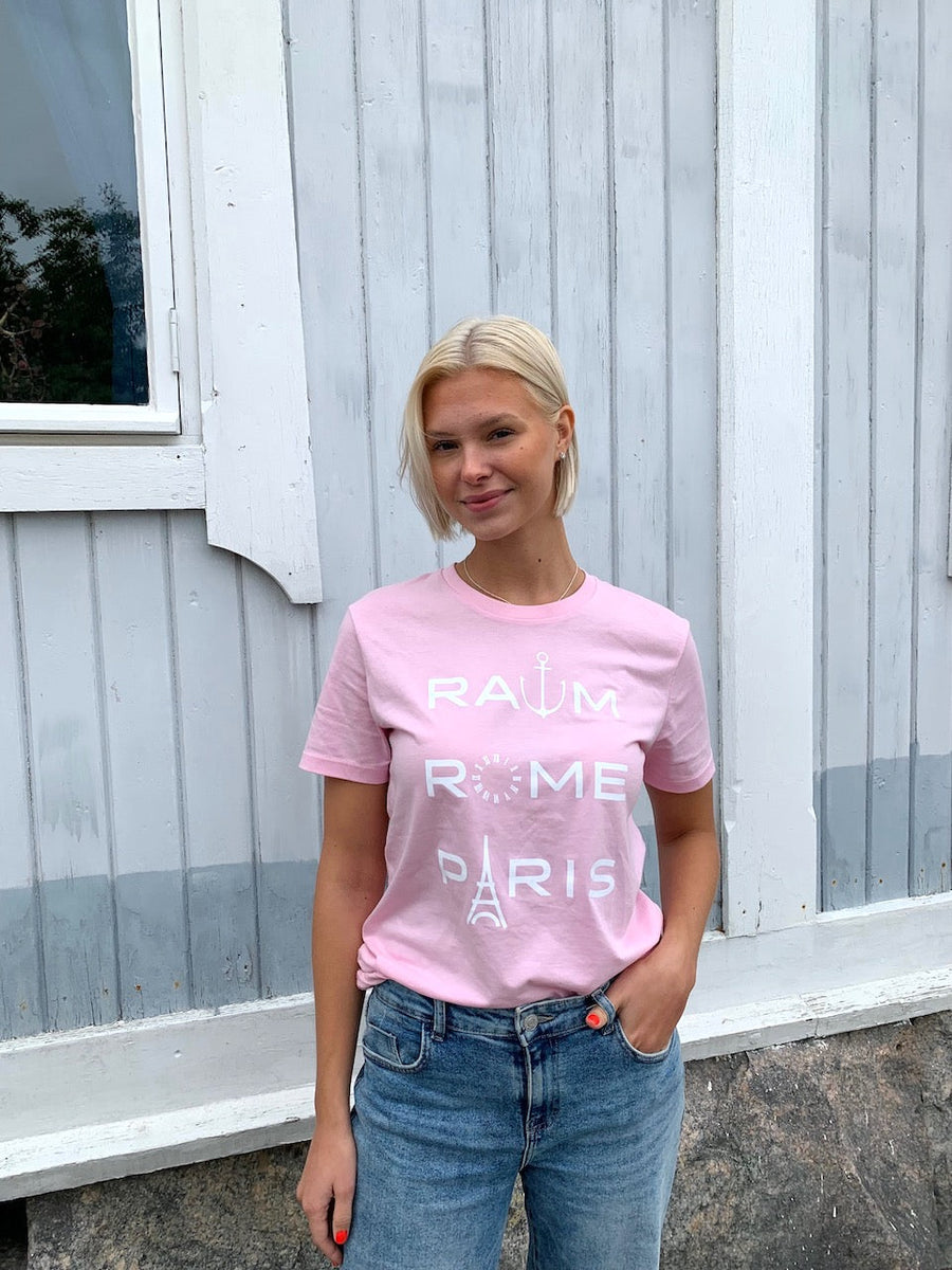 T-paita unisex – Raum Rome Paris